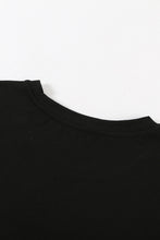 Load image into Gallery viewer, Leopard Print Color Block Short Sleeve T-Shirt
