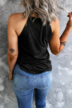 Load image into Gallery viewer, Curved Hem Grecian Tank Top