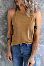 Load image into Gallery viewer, Curved Hem Grecian Tank Top
