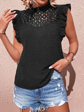 Load image into Gallery viewer, Swiss Dot Butterfly Sleeve Top