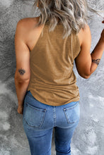 Load image into Gallery viewer, Curved Hem Grecian Tank Top