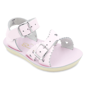 PREORDER Sun San Sweetheart Sandals in Shiny Pink