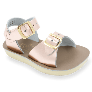 Sun San Surfer Sandals in Rose Gold