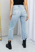 Load image into Gallery viewer, RISEN Full Size Distressed Fringe Hem Cropped Jeans
