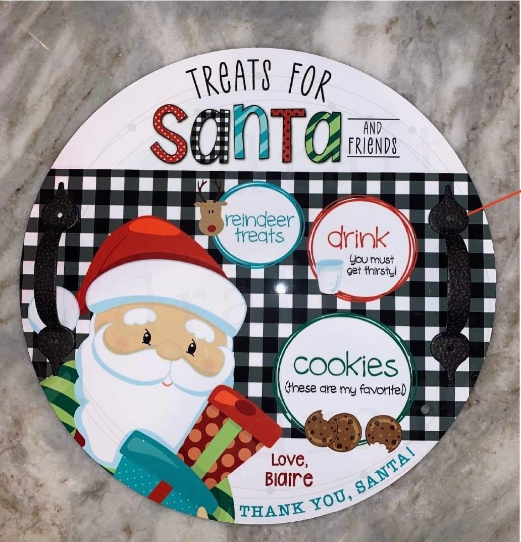 Treats for Santa & Friends Tray